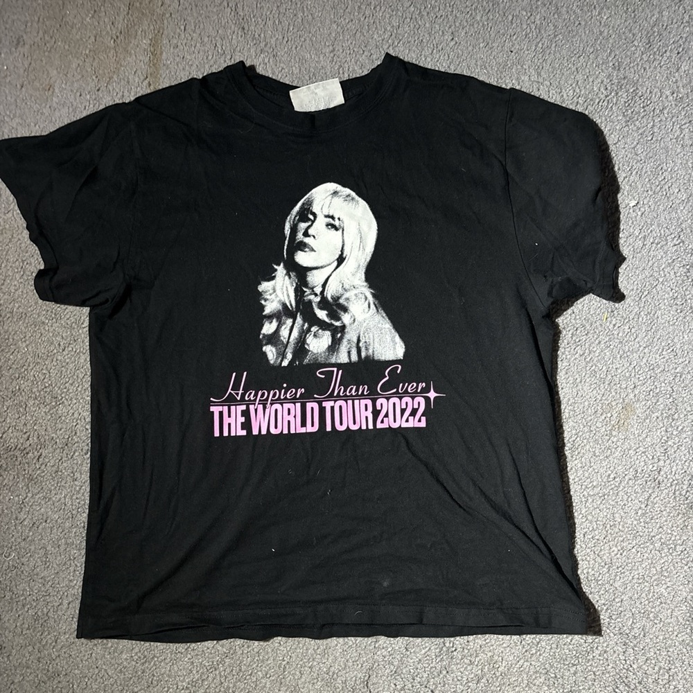 Billie Eilish Tour Shirt